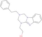 2-[3-(2-Phenylethyl)-3,4-dihydro[1,3,5]triazino[1,2-a]benzimidazol-1(2H)-yl]ethanol