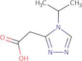 2-[4-(Propan-2-yl)-4h-1,2,4-triazol-3-yl]acetic acid