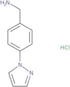 (4-(1H-Pyrazol-1-yl)phenyl)methanamine hydrochloride