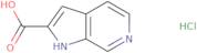 1H-Pyrrolo[2,3-c]pyridine-2-carboxylic acid hydrochloride