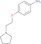 4-(2-(Pyrrolidin-1-yl)ethoxy)aniline