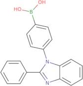 [4-(2-Phenyl-1H-benzimidazol-1-yl)phenyl]boronicacid