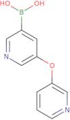 5-(Pyridin-3-yloxy)pyridine-3-boronicacid