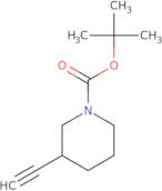 1-Piperidinecarboxylic acid, 3-ethynyl-,1,1-dimethylethylester