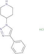 4-(4-Phenyl-1H-1,2,3-triazol-1-yl)piperidineHydrochloride