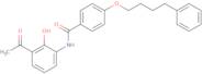 3-[4-(4-Phenylbutoxy)benzoylamino]-2-hydroxyacetophenone