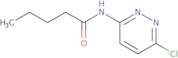 Pentanamide,n-(6-chloro-3-pyridazinyl)-