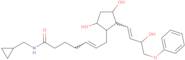 16-Phenoxy tetranor pgf2alfa cyclopropyl methylamide