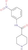 Piperidine-4-carboxylic acid(3-nitro-phenyl)-amide