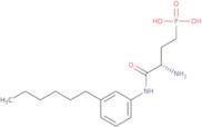 Phosphonic acid,[(3S)-3-amino-4-[(3-hexylphenyl)amino]-4-oxobutyl]-