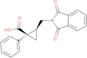(Z)-1-Phenyl-2-(phthalimidomethyl)cyclopropanecarboxylicacid