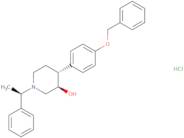 (3R,4R)-1-[(1R)-1-Phenylethyl]-4-[4-(phenylmethoxy)phenyl]-3-piperidinolHydrochloride