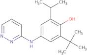 Phenol,2-(1,1-dimethylethyl)-6-(1-methylethyl)-4-(3-pyridazinylamino)-