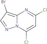 Pyrazolo[1,5-a]pyrimidine,3-bromo-5,7-dichloro-