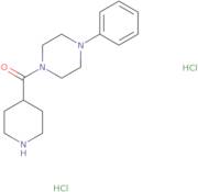 (4-Phenylpiperazin-1-yl)piperidin-4-yl-methanone dihydrochloride