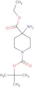 1,4-Piperidinedicarboxylic acid, 4-aMino-, 1-(1,1-diMethylethyl) 4-ethyl ester