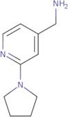 (2-(Pyrrolidin-1-yl)pyridin-4-yl)methanamine