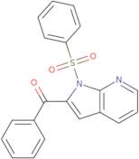 Phenyl(1-(phenylsulfonyl)-1H-pyrrolo[2,3-b]pyridin-2-yl)methanon