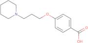 4-(3-(piperidin-1-yl)propoxy)benzoic acid