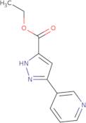 5-(PYRIDIN-3-YL)-1H-PYRAZOLE-3-CARBOXYLIC ACID ETHYL ESTER