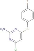 4- Chloro- 6- [(4- fluorophenyl) thio]-2-pyrimidinamine