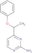 4-(1-Phenoxyethyl)-2-pyrimidinamine