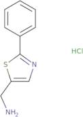 (2-Phenyl-1,3-thiazol-5-yl)methanamine hydrochloride