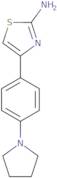 4-[4-(1-Pyrrolidinyl)phenyl]-1,3-thiazol-2-ylamine