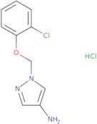 1- [(2-Chlorophenoxy) methyl] -1H- pyrazol- 4- amine hydrochloride (1:1)