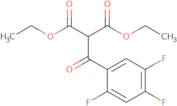 2- (2, 4, 5- Trifluorobenzoyl) -propanedioic acid 1, 3- diethyl ester