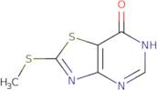 2-(methylsulfanyl)-4H,7H-[1,3]thiazolo[4,5-d]pyrimidin-7-one