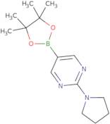 2-Pyrrolidinopyrimidine-5-boronic acid pinacol ester
