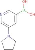 (5-(Pyrrolidin-1-yl)pyridin-3-yl)boronic acid