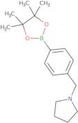 4-(Pyrrolidin-1-ylmethyl)phenylboronic acid, pinacol ester