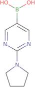 2-Pyrrolidinopyrimidine-5-boronic acid