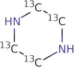 Piperazine-13C4 (9CI)