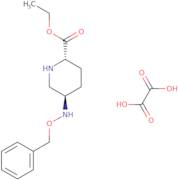 (2S,5R)-5-[(Phenylmethoxy)amino]-2-piperidinecarboxylic acid ethyl ester ethanedioate