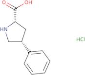 (2S,4R)-4-Phenylpyrrolidine-2-carboxylic acid hydrochloride