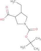 1,3-Pyrrolidinedicarboxylic acid-4-ethyl-1-(1,1-dimethylethyl) ester