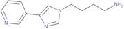 4- (4- (Pyridin- 3- yl) - 1H- imidazol- 1- yl) butan- 1- amine