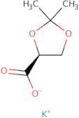 Potassium (4S)-2,2-dimethyl-1,3-dioxolane-4-carboxylate