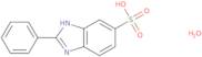 2-Phenylbenzimidazole-5-sulfonic acid monohydrate