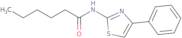N-(4-Phenyl-2,5-thiazolyl)hexanamide