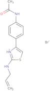 N-(4-(4-(Prop-2-enylamino)-3,5-thiazolyl)phenyl)ethanamide, bromide