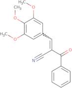 2-(Phenylcarbonyl)-3-(3,4,5-trimethoxyphenyl)prop-2-enenitrile