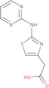 2-(4-(Pyrimidin-2-ylamino)-3,5-thiazolyl)acetic acid