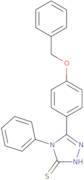 4-phenyl-5-(4-(benzyloxy)phenyl)-1,2,4-triazole-3-thiol