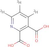 2,3-Pyridinedicarboxylic acid-d3 (Major)
