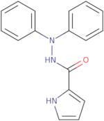 1H-Pyrrole-2-carboxylic acid, 2,2-diphenylhydrazide