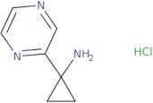 1-(Pyrazin-2-yl)cyclopropanamine hydrochloride